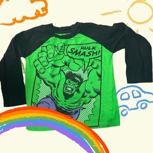 4T Marvel Hulk Tee